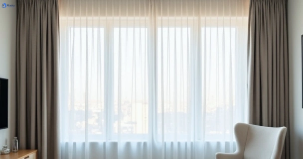 Freshly steam cleaned curtains in claremont-meadows-nsw QLD